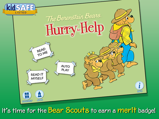 Berenstain Bears Hurry to Help iPad  Screenshots