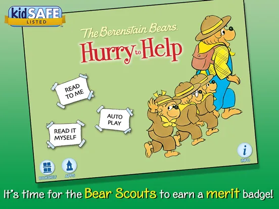 Berenstain Bears Hurry to Help iPad 应用截图