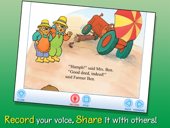 Berenstain Bears Hurry to Help iPad  Screenshots