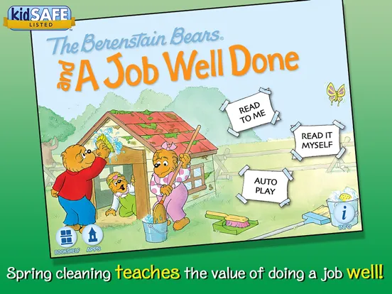 تصاویر Berenstain - A Job Well Done iPad 