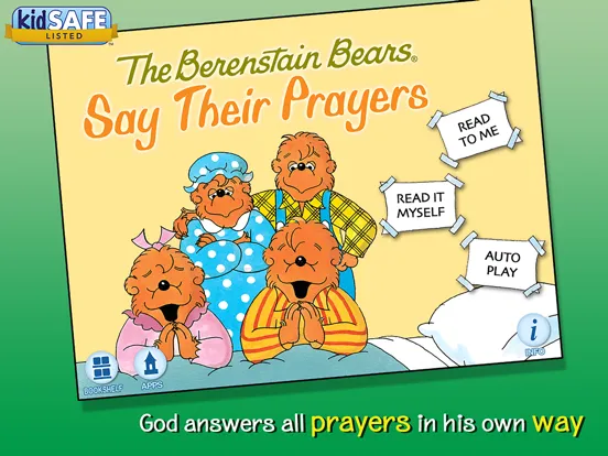 Berenstain - Say Their Prayers iPad 應用截圖
