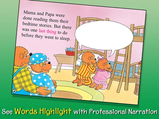 Berenstain - Say Their Prayers iPad 應用截圖