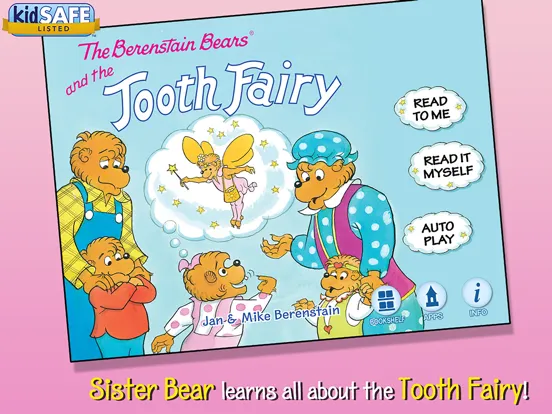 تصاویر Berenstain Bears - Tooth Fairy iPad 