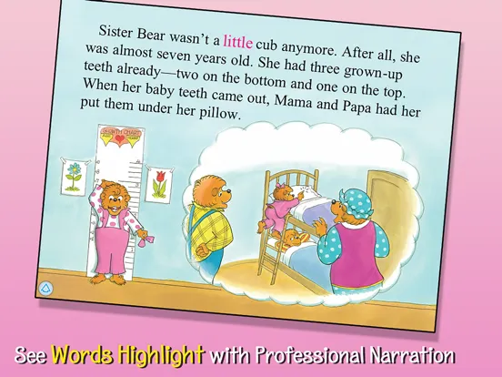 تصاویر Berenstain Bears - Tooth Fairy iPad 