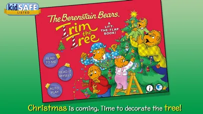 Capturas de tela do Berenstain Bears Trim the Tree