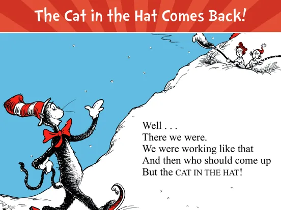 The Cat in the Hat Comes Back iPad  Screenshots