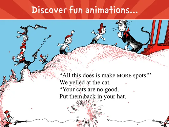 The Cat in the Hat Comes Back iPad  Screenshots