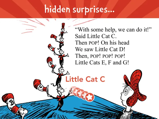 The Cat in the Hat Comes Back iPad  Screenshots