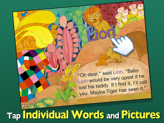 ภาพหน้าจอของ Elmer and the Lost Teddy iPad 