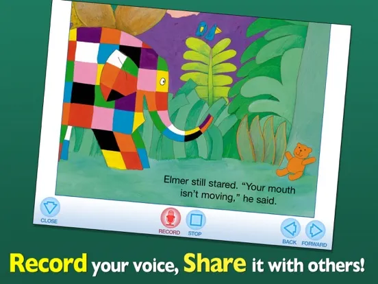 ภาพหน้าจอของ Elmer and the Lost Teddy iPad 