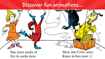 Fox in Socks by Dr. Seuss スクリーンショット