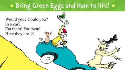 Tangkapan layar Green Eggs and Ham