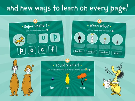 Скриншоты Hop on Pop by Dr. Seuss iPad 