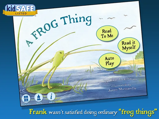 ภาพหน้าจอของ A Frog Thing iPad 