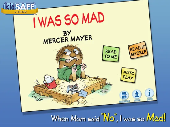 I Was So Mad - Little Critter iPad  Screenshots