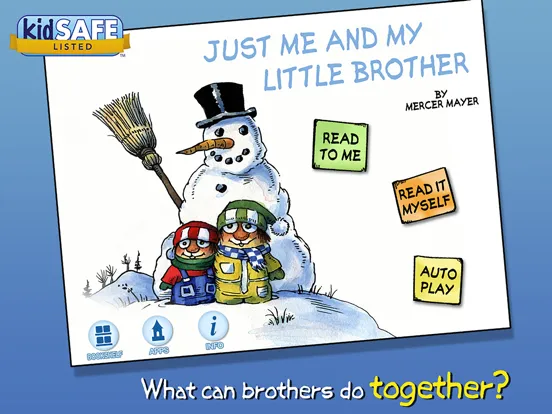 ภาพหน้าจอของ Just Me and My Little Brother iPad 