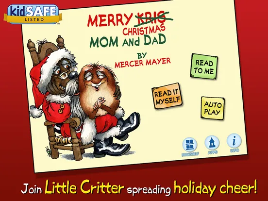 Capturas de tela do Merry Christmas Mom & Dad - LC iPad 
