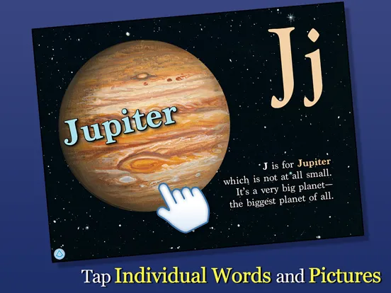 Captures d'écran de Alphabet of Space iPad 