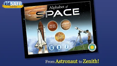 Captures d'écran de Alphabet of Space