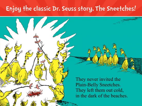 The Sneetches by Dr. Seuss iPad  스크린샷