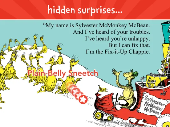 The Sneetches by Dr. Seuss iPad  스크린샷