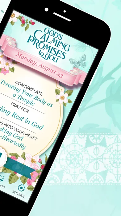 ภาพหน้าจอของ God's Calming Promises To You