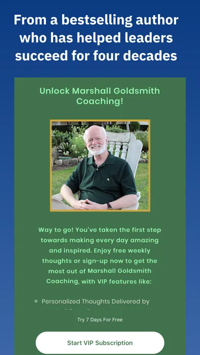 Скриншоты Marshall Goldsmith Coaching