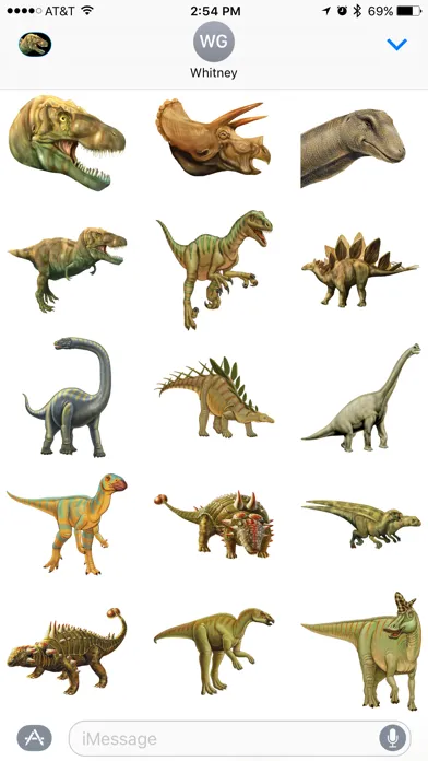 Скриншоты Dinosaur Stickers from Smithsonian Institution