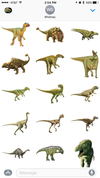 Скриншоты Dinosaur Stickers from Smithsonian Institution
