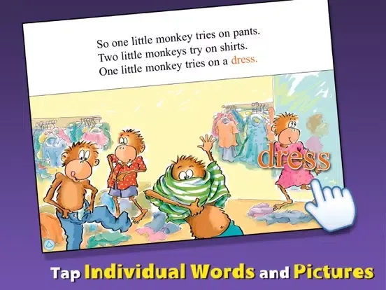 Скриншоты 5 Little Monkeys Go Shopping iPad 