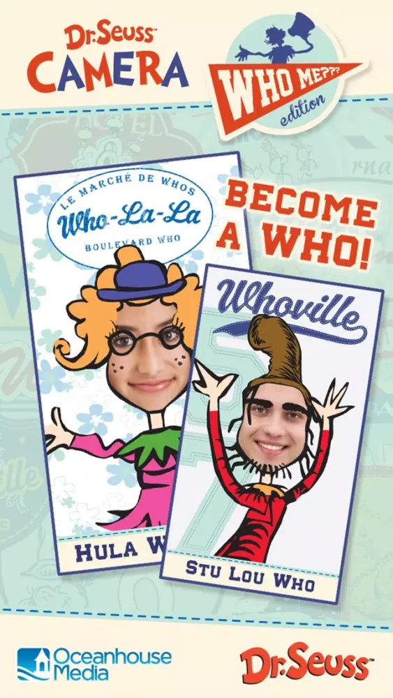 Capturas de tela do Dr. Seuss Camera - Who Me?