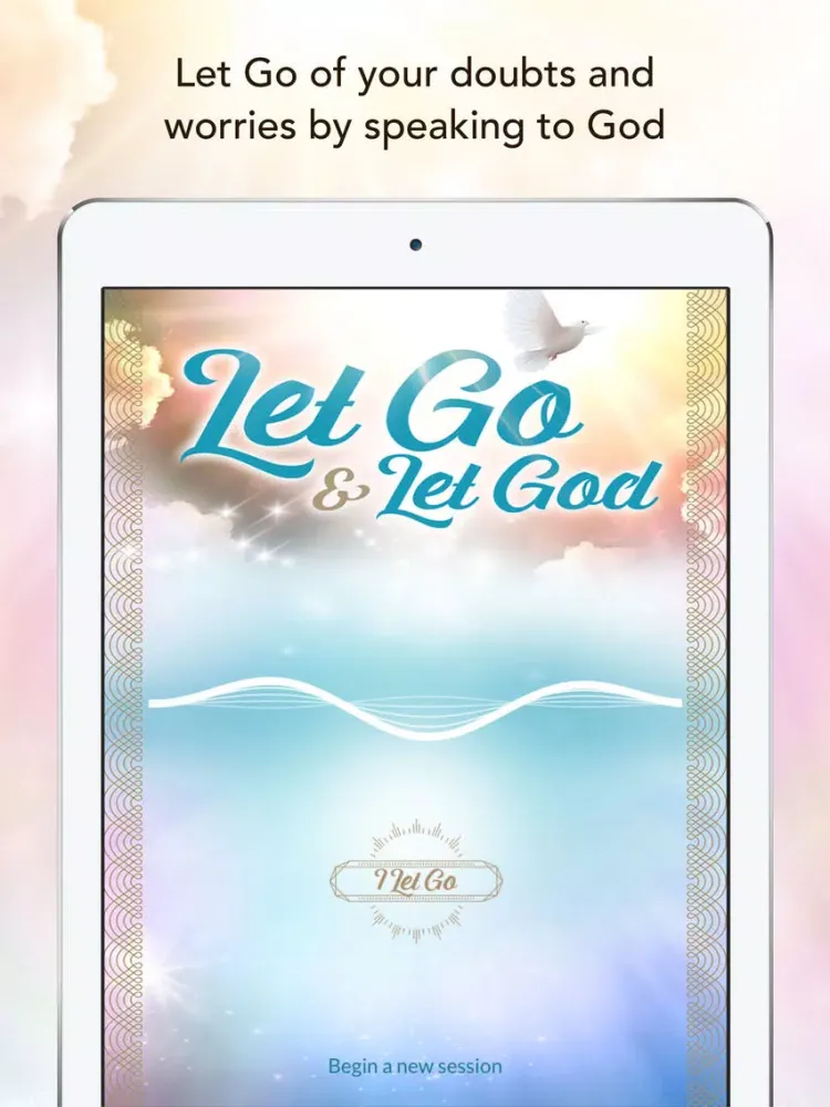 Let Go and Let God iPad  Screenshots