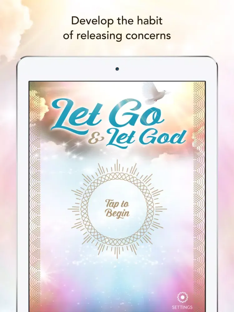 Let Go and Let God iPad  Screenshots