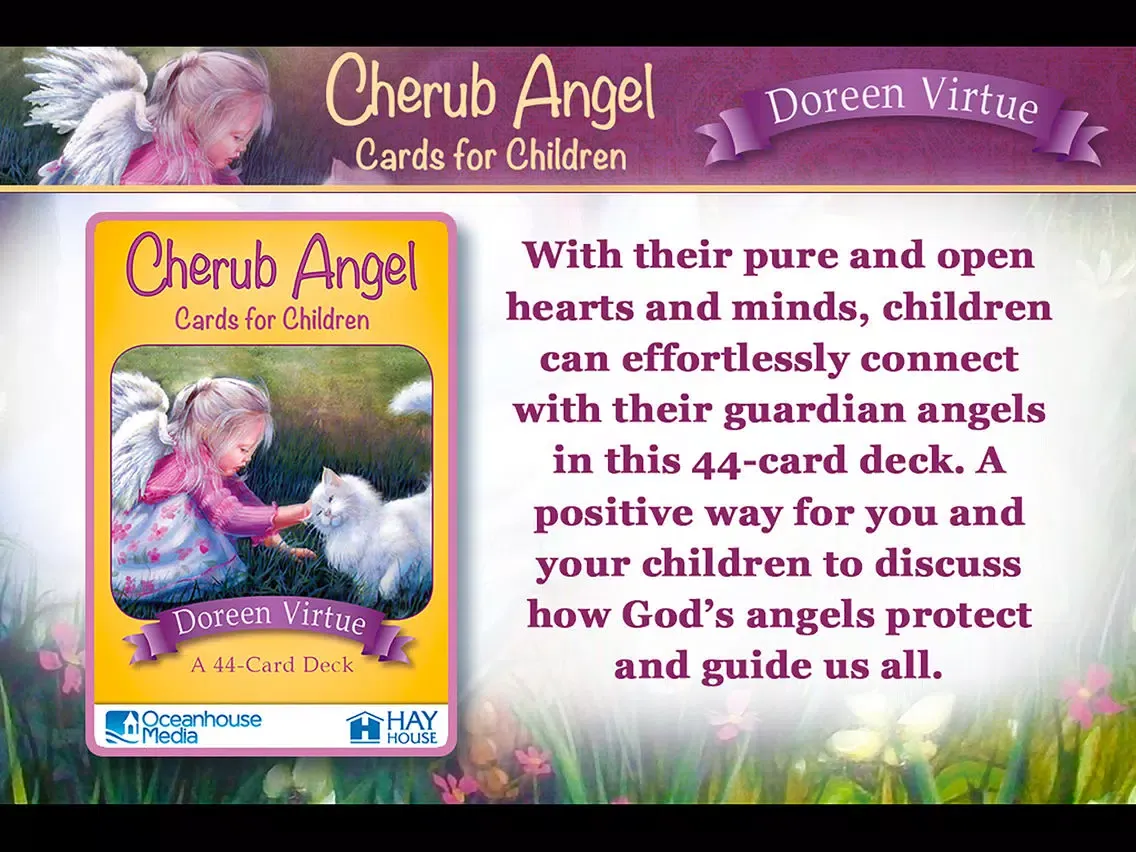 Ảnh chụp màn hình của Cherub Angel Cards iPad 