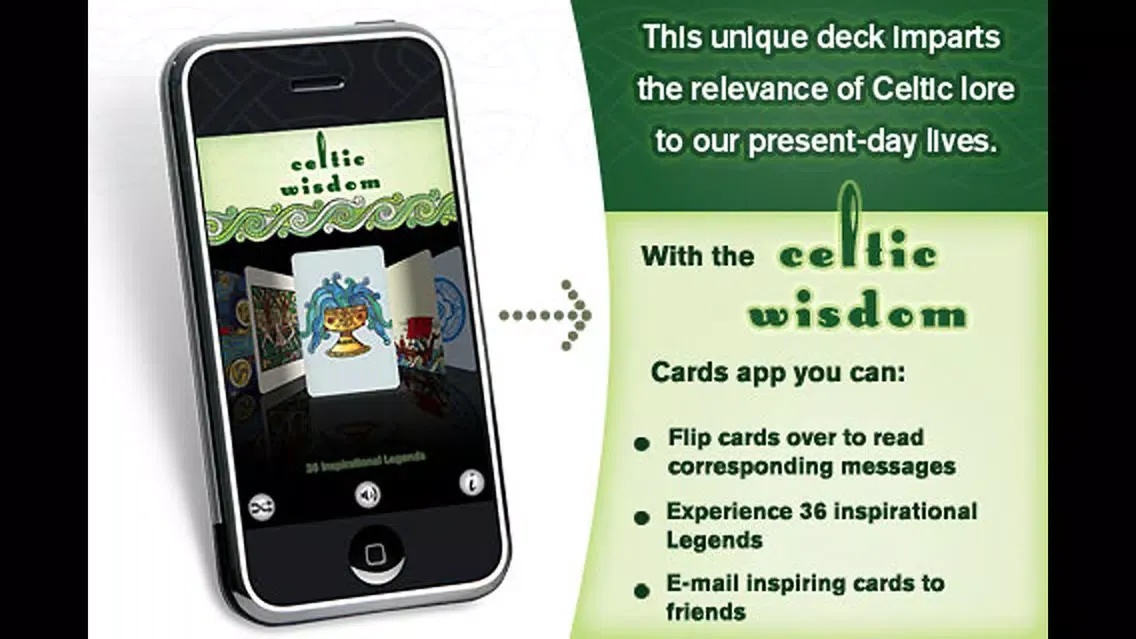 Capturas de pantalla de Celtic Wisdom Deck
