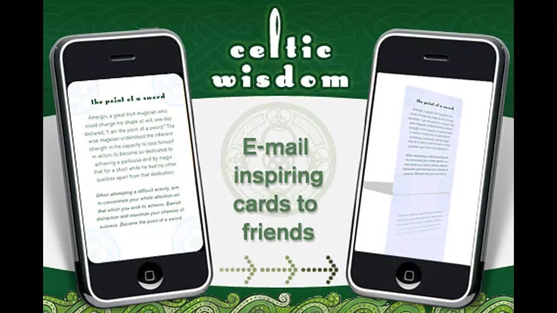 Capturas de pantalla de Celtic Wisdom Deck