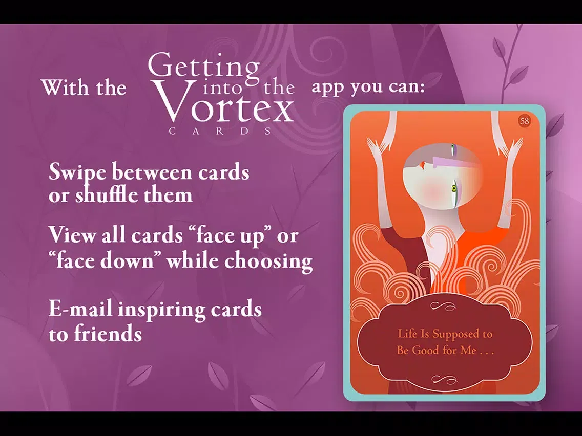 Getting into the Vortex - Esther and Jerry Hicks iPad  スクリーンショット