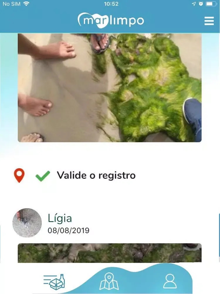 Capturas de tela do Mar Limpo iPad 
