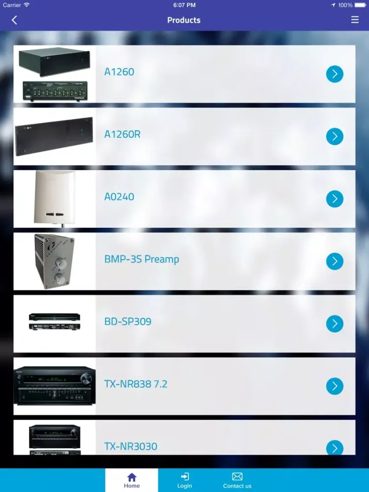 Capturas de pantalla de Oceanic Distribution Catalogue iPad 
