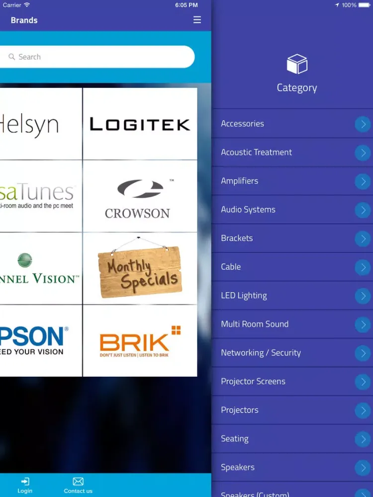 Capturas de pantalla de Oceanic Distribution Catalogue iPad 