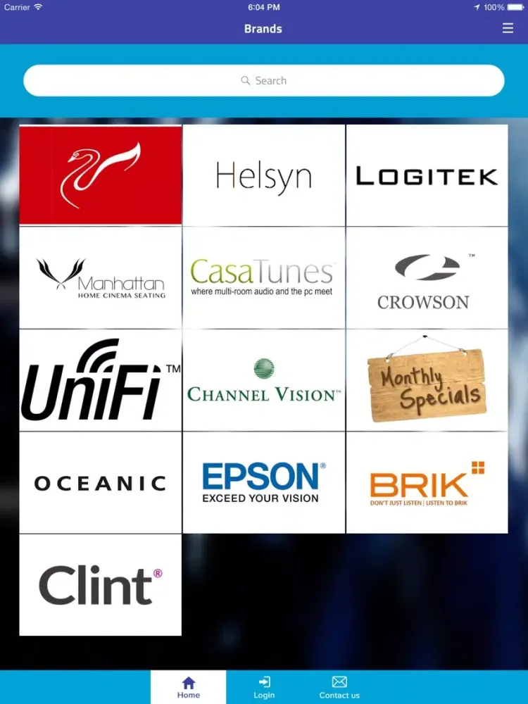 Capturas de pantalla de Oceanic Distribution Catalogue iPad 