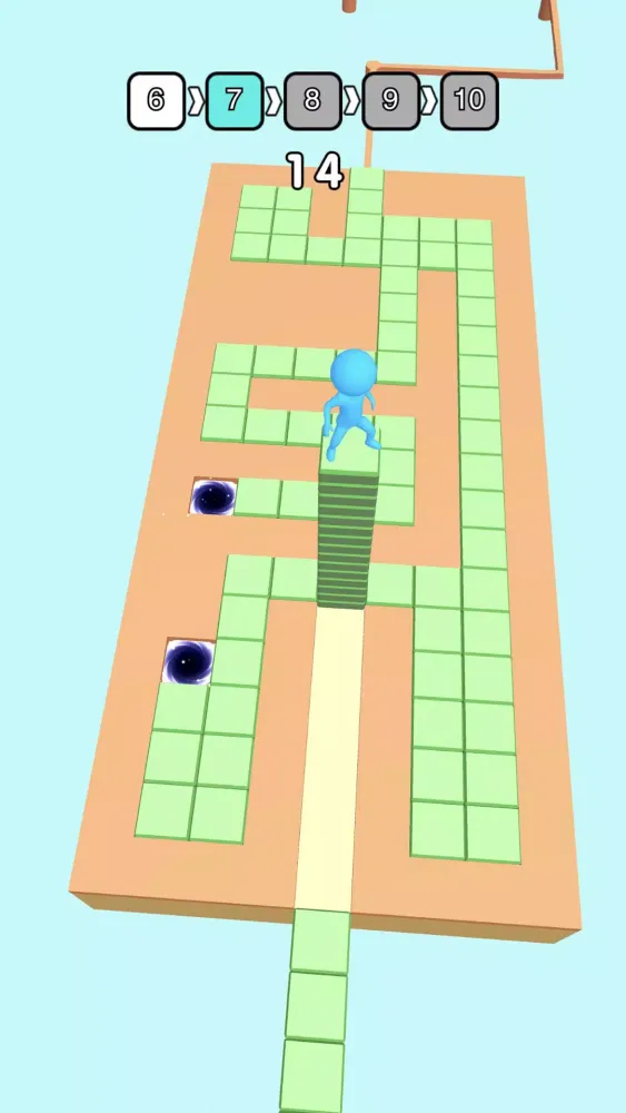 ภาพหน้าจอของ Stacky Dash:Maze Run