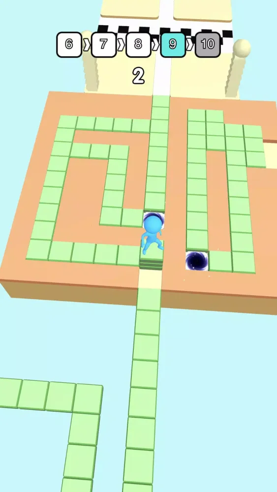 ภาพหน้าจอของ Stacky Dash:Maze Run