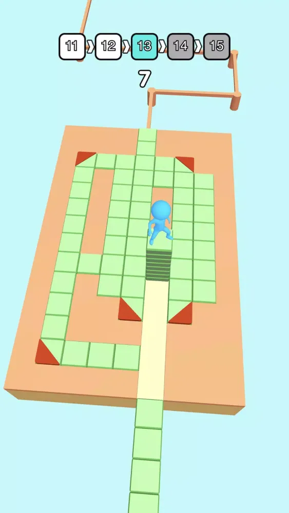 ภาพหน้าจอของ Stacky Dash:Maze Run