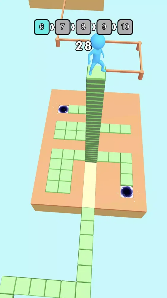 ภาพหน้าจอของ Stacky Dash:Maze Run