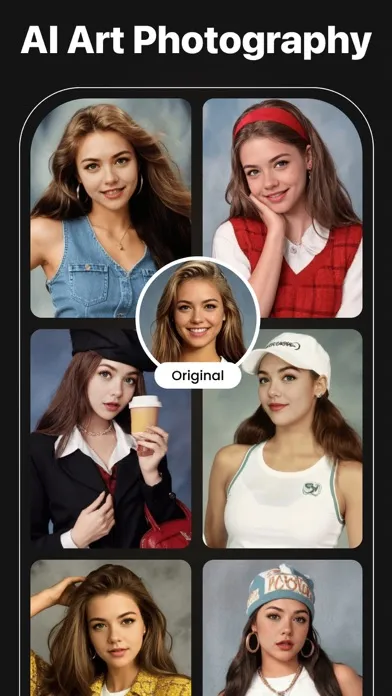 Capturas de pantalla de Facee - AI Yearbook Editor