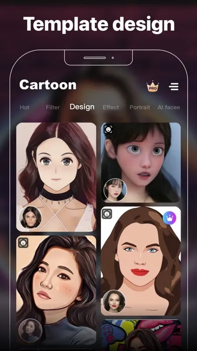 Capturas de pantalla de Facee - AI Yearbook Editor