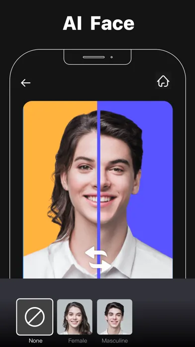 Capturas de pantalla de Facee - AI Yearbook Editor