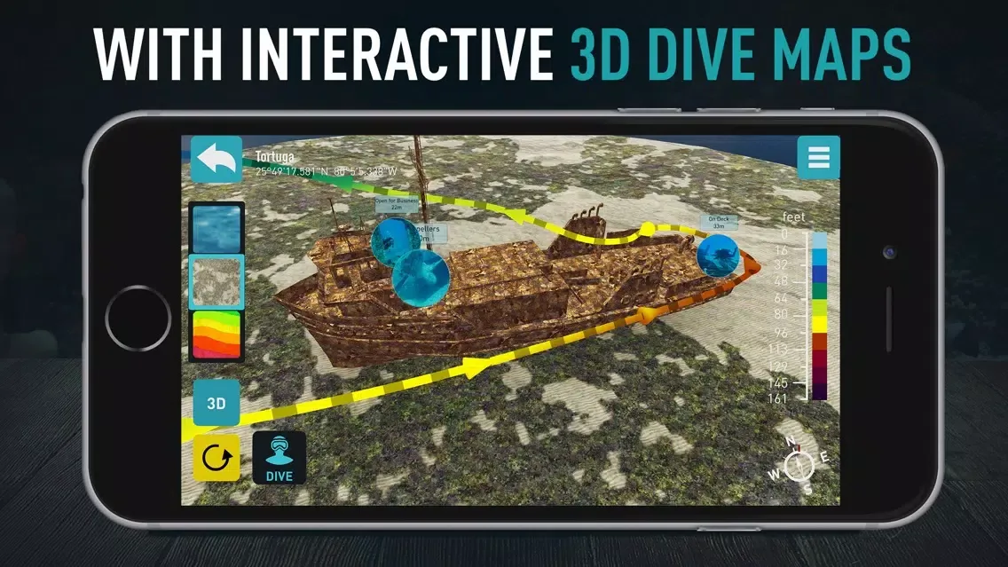 Florida Scuba Diving by Ocean Maps سکرین شاٹس
