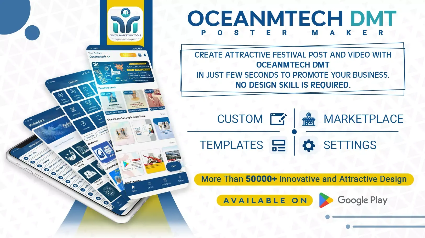 Captures d'écran de Poster & Video Maker - DMT